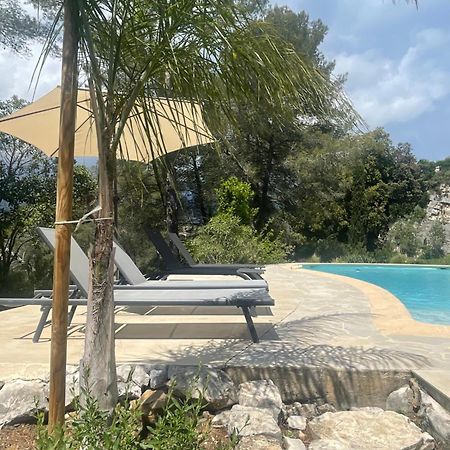 La Villa Des Carriers- Maison Avec Piscine Proche Mer Roquefort Les Pins Eksteriør billede