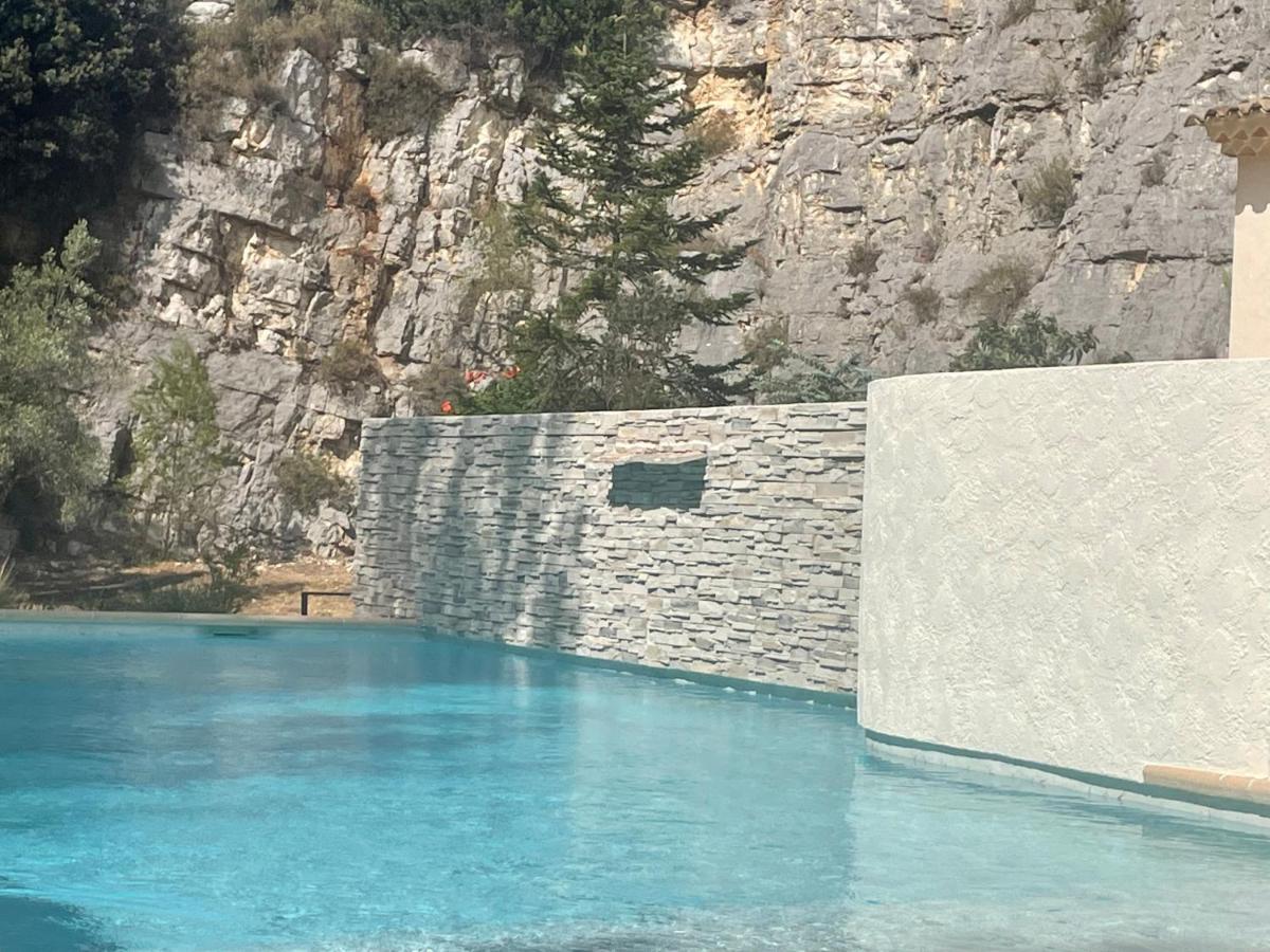 La Villa Des Carriers- Maison Avec Piscine Proche Mer Roquefort Les Pins Eksteriør billede