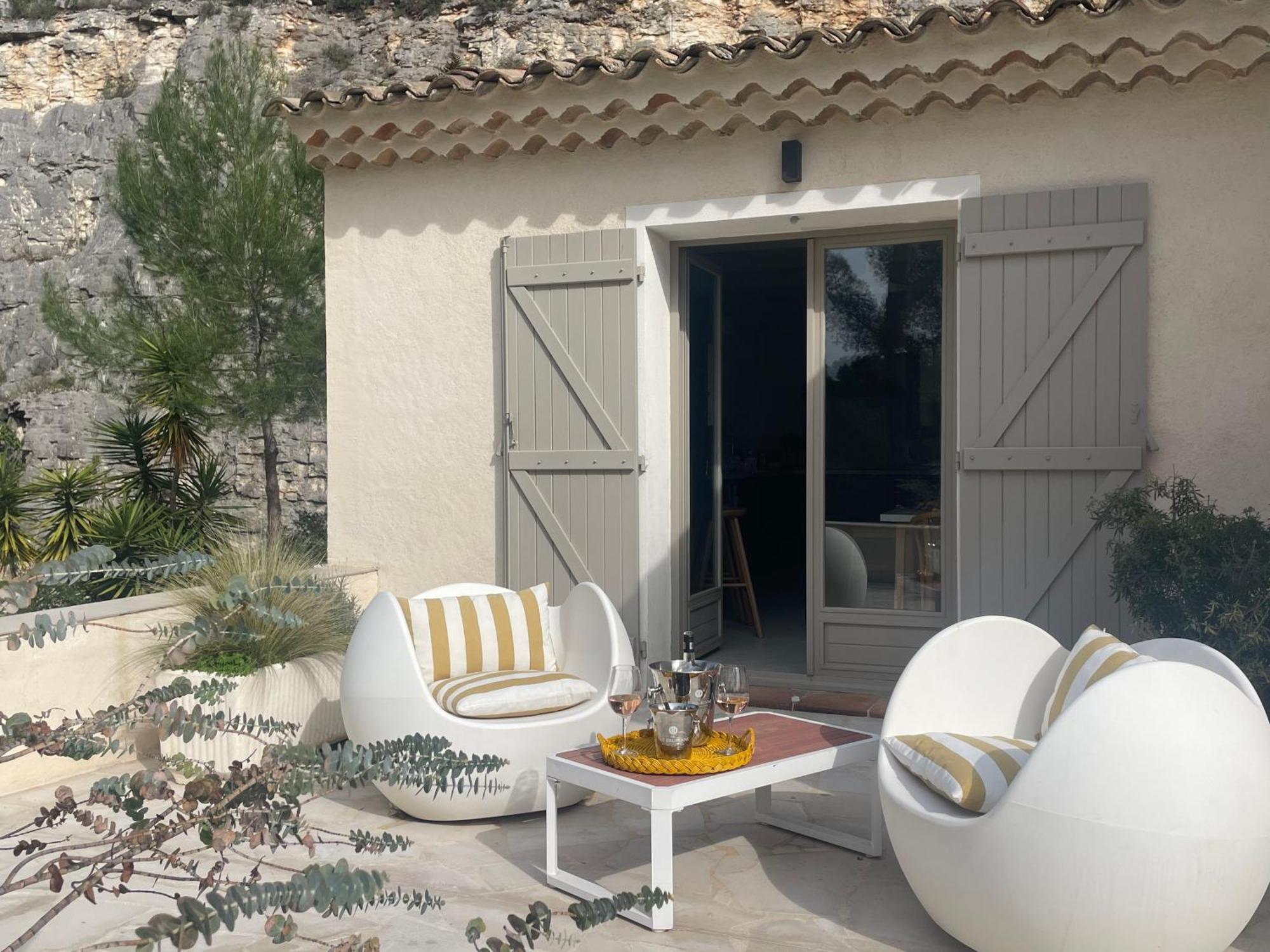 La Villa Des Carriers- Maison Avec Piscine Proche Mer Roquefort Les Pins Eksteriør billede