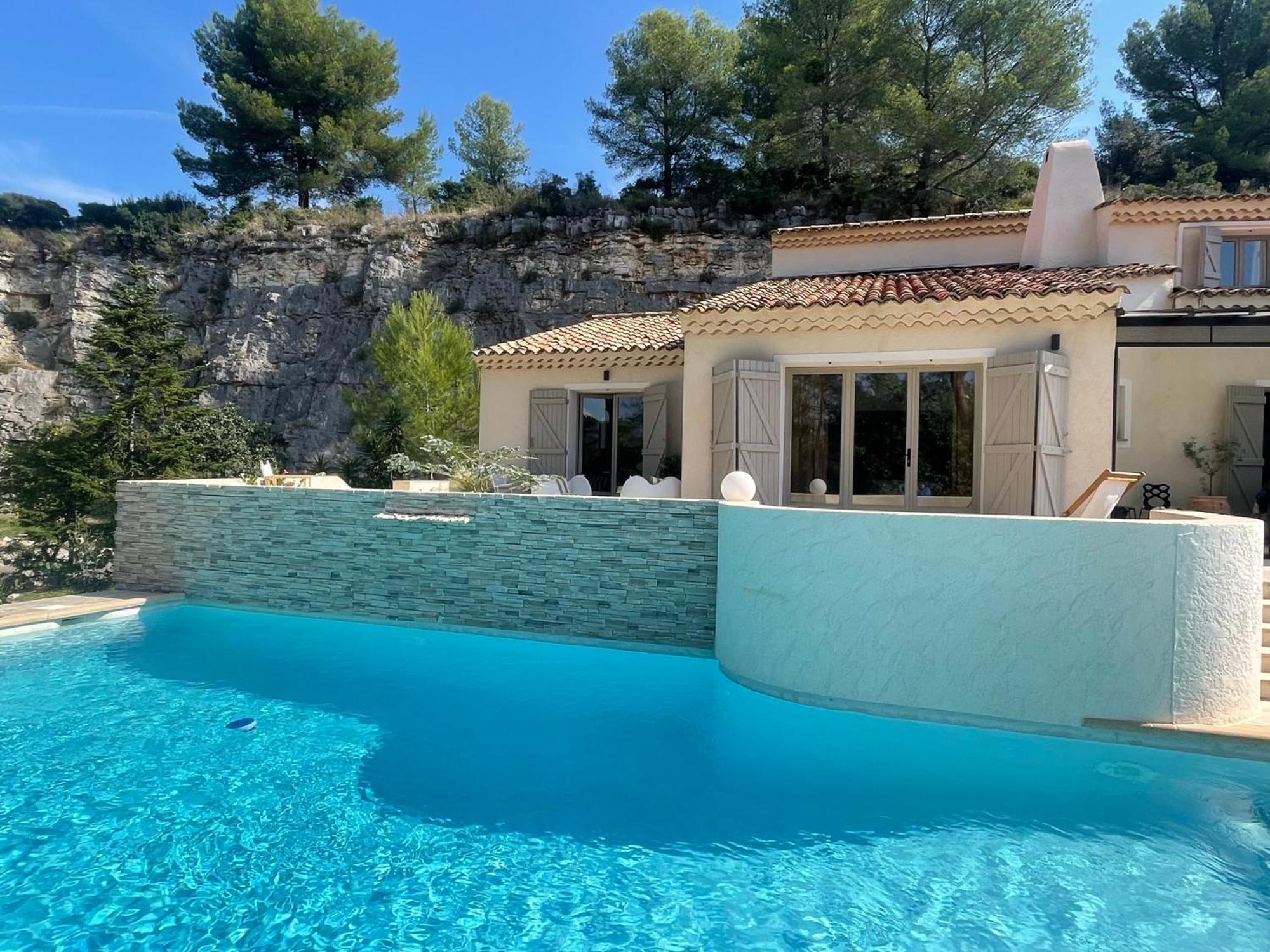 La Villa Des Carriers- Maison Avec Piscine Proche Mer Roquefort Les Pins Eksteriør billede